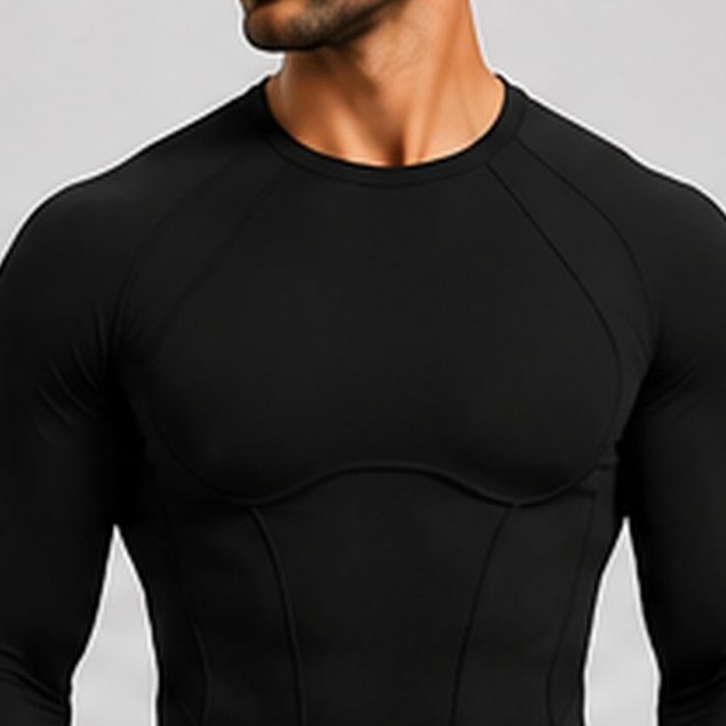 Contour Long Sleeve in Onyx