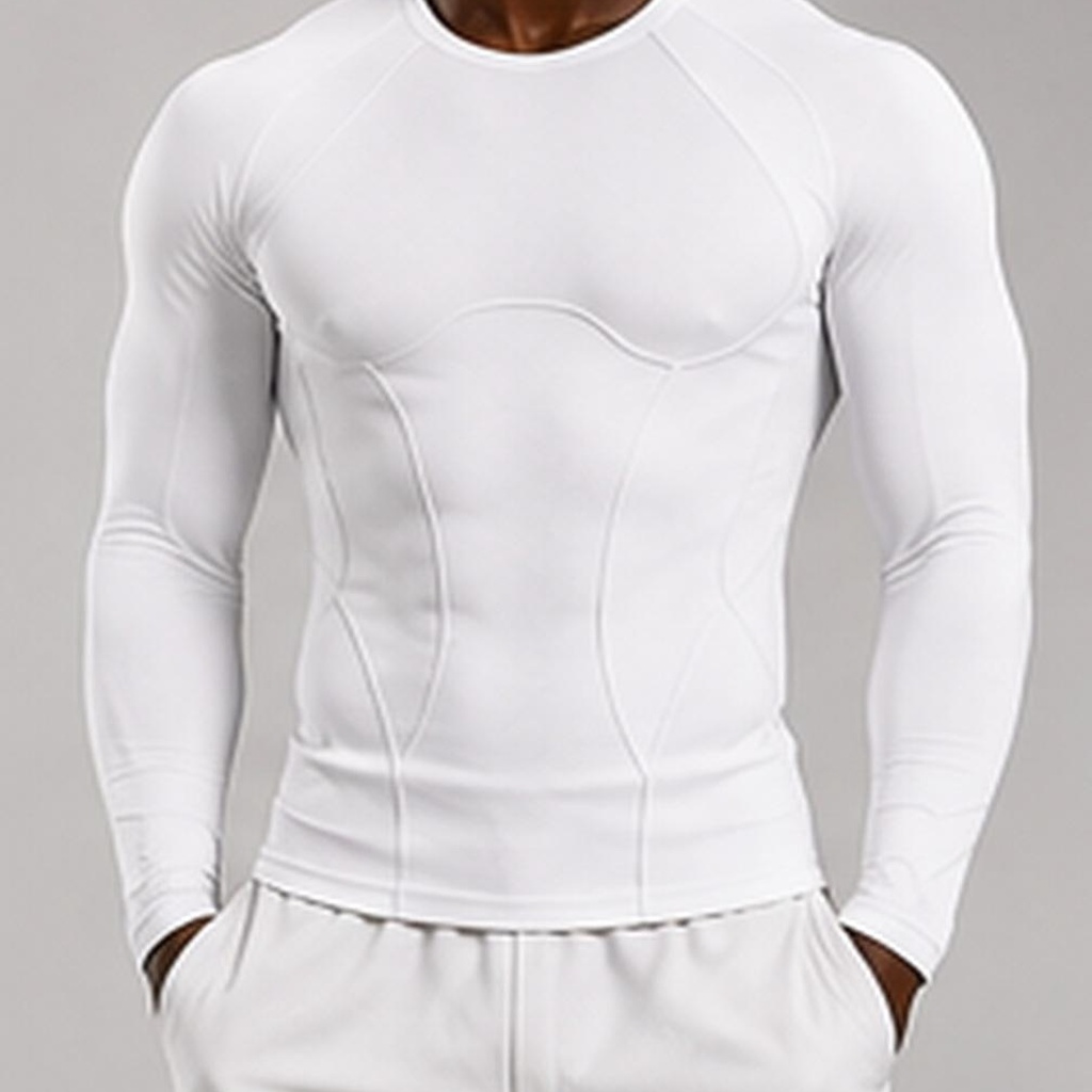 Contour Long Sleeve in Bone, alternate view